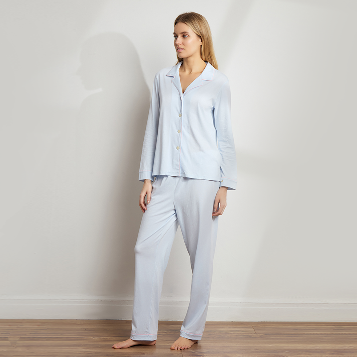 Organic Pima Cotton Long PJ Set