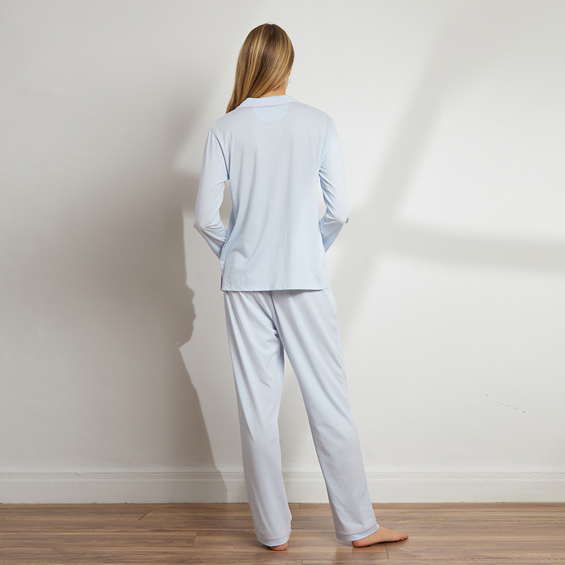 Organic Pima Cotton Long PJ Set