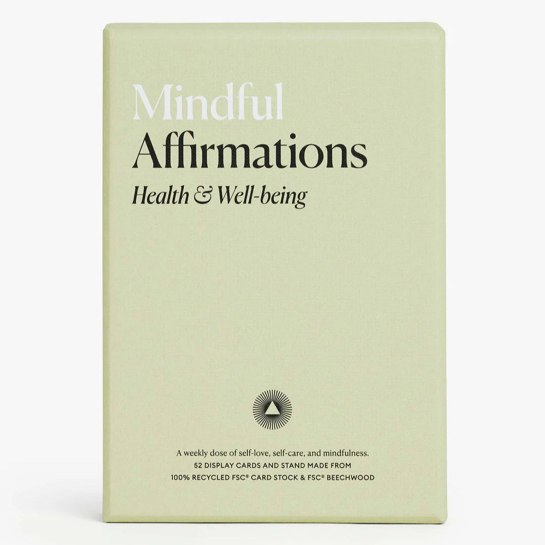 Mindful Affirmation Cards for Health & Wellbeing