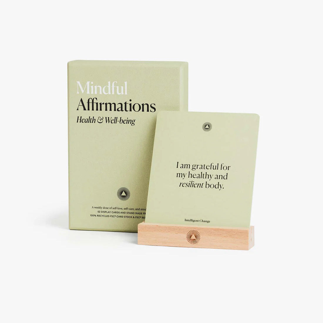 Mindful Affirmation Cards for Health & Wellbeing