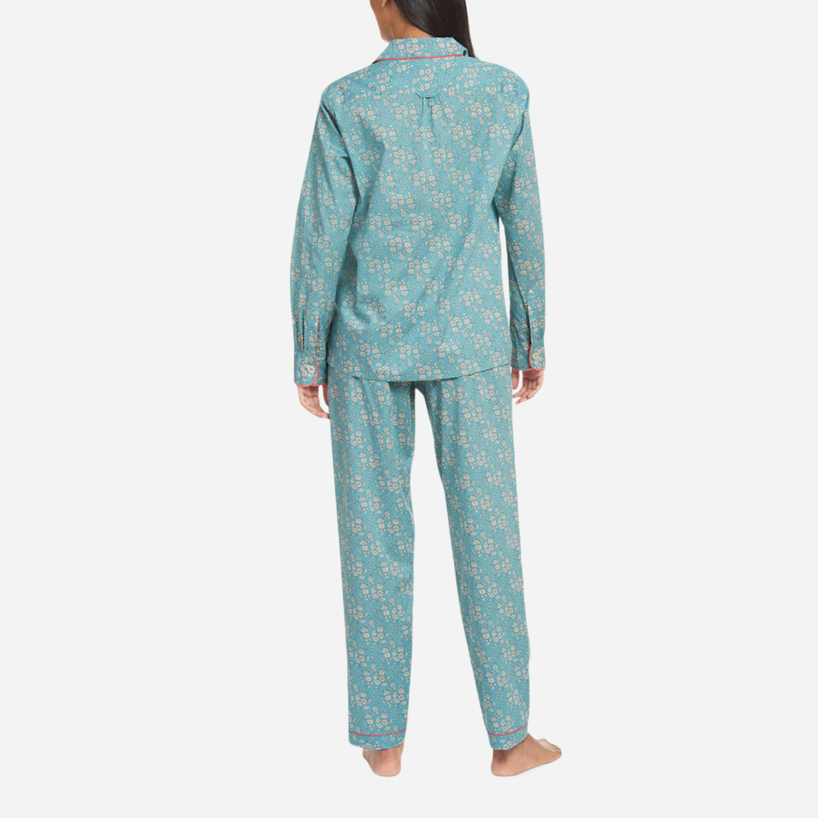 Liberty Print Floral Cotton Long PJ Set