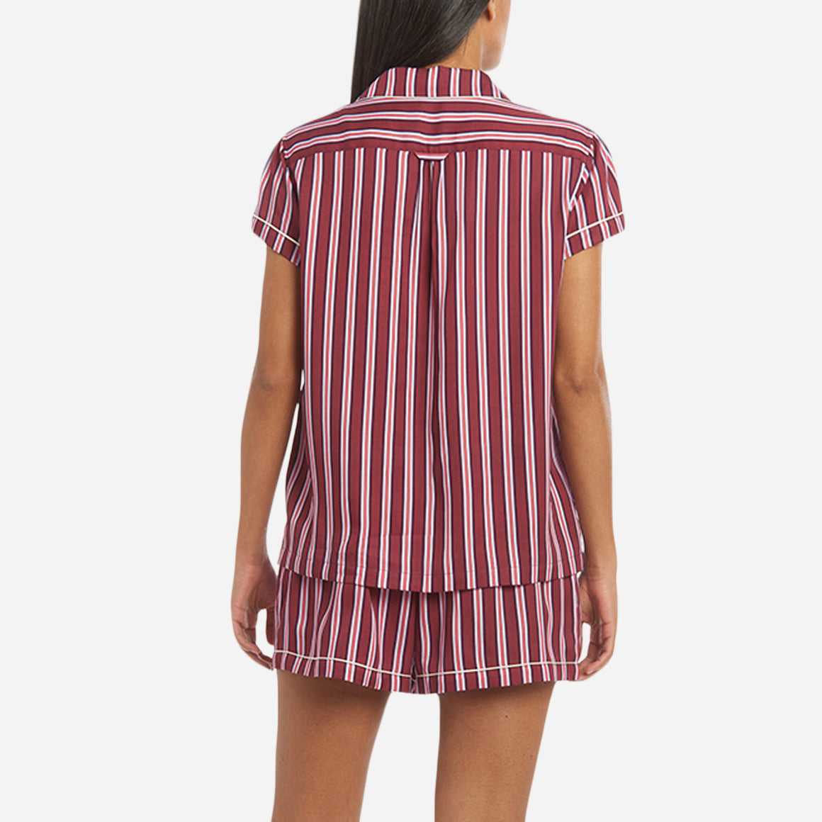 Striped Soft TENCEL™ Short PJ Set