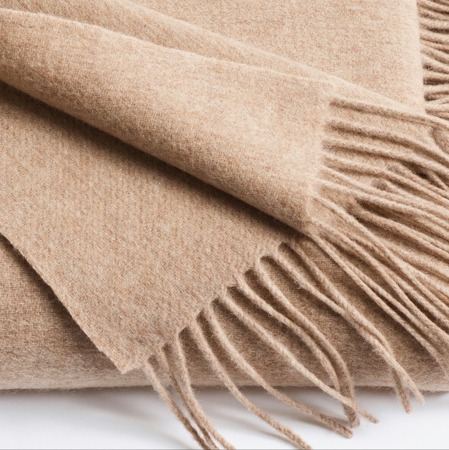 Cashmere Fringe Throw