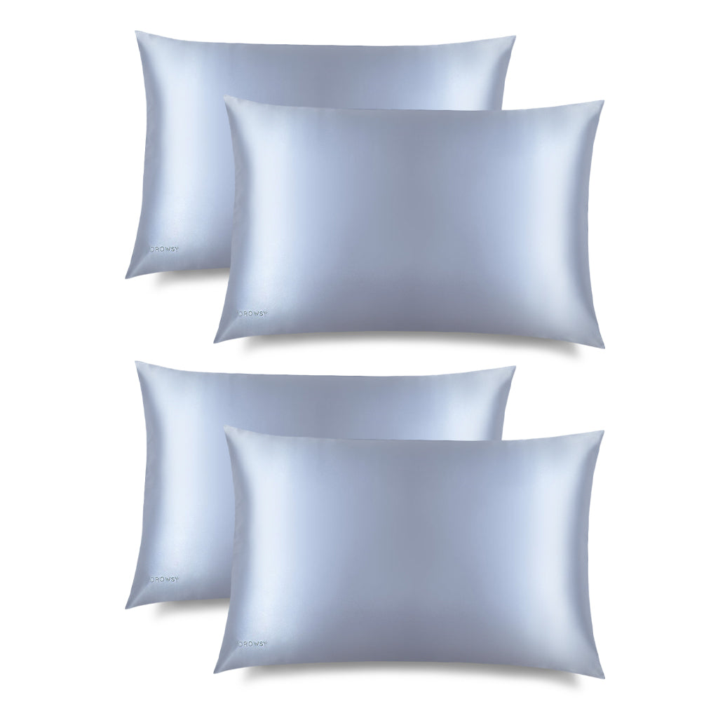 Silk Pillowcase - Blue Belle