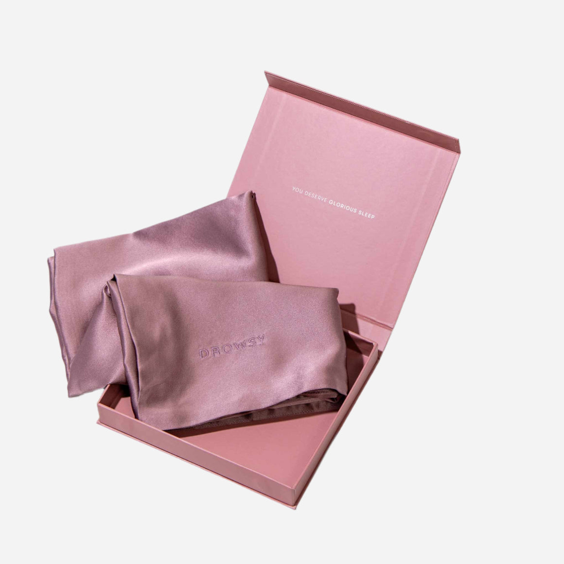 Silk Pillowcase - Damask Rose