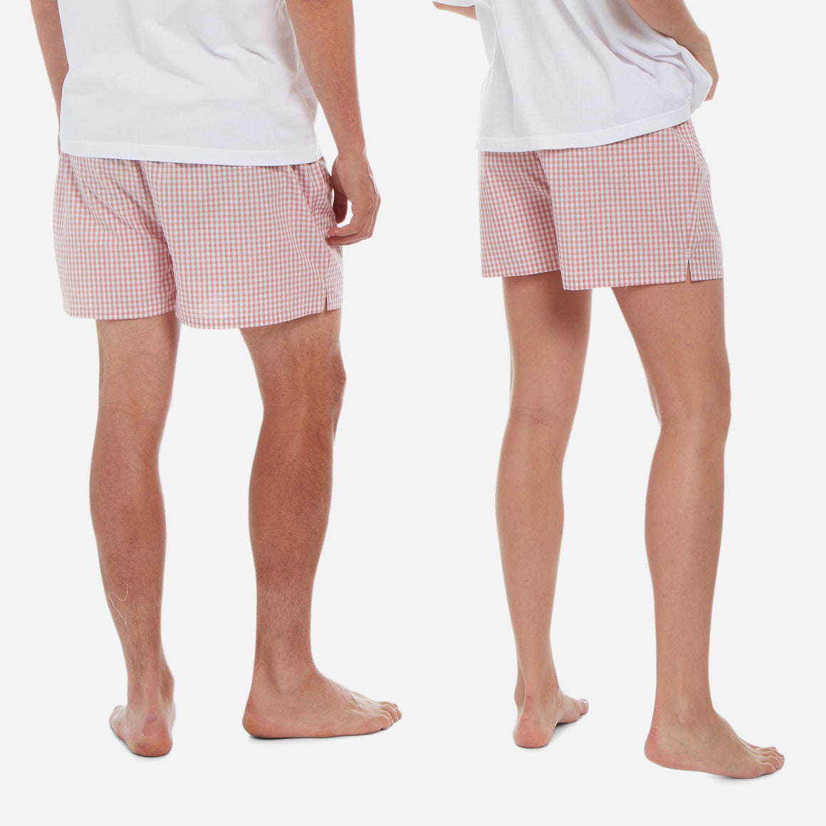 Unisex Gingham Cotton Boxer