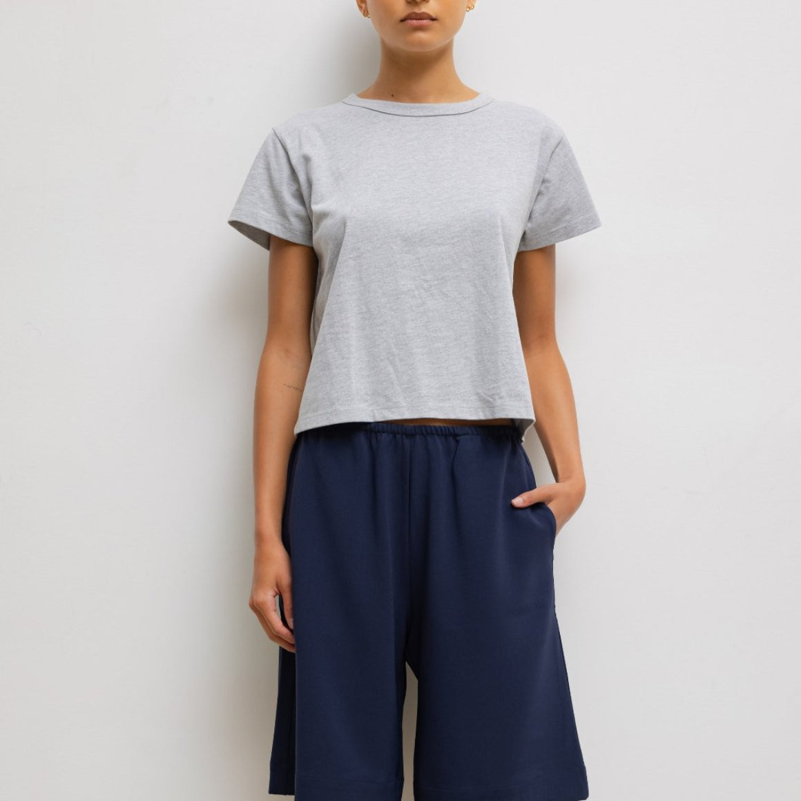 Margo Cotton Crewneck Tee