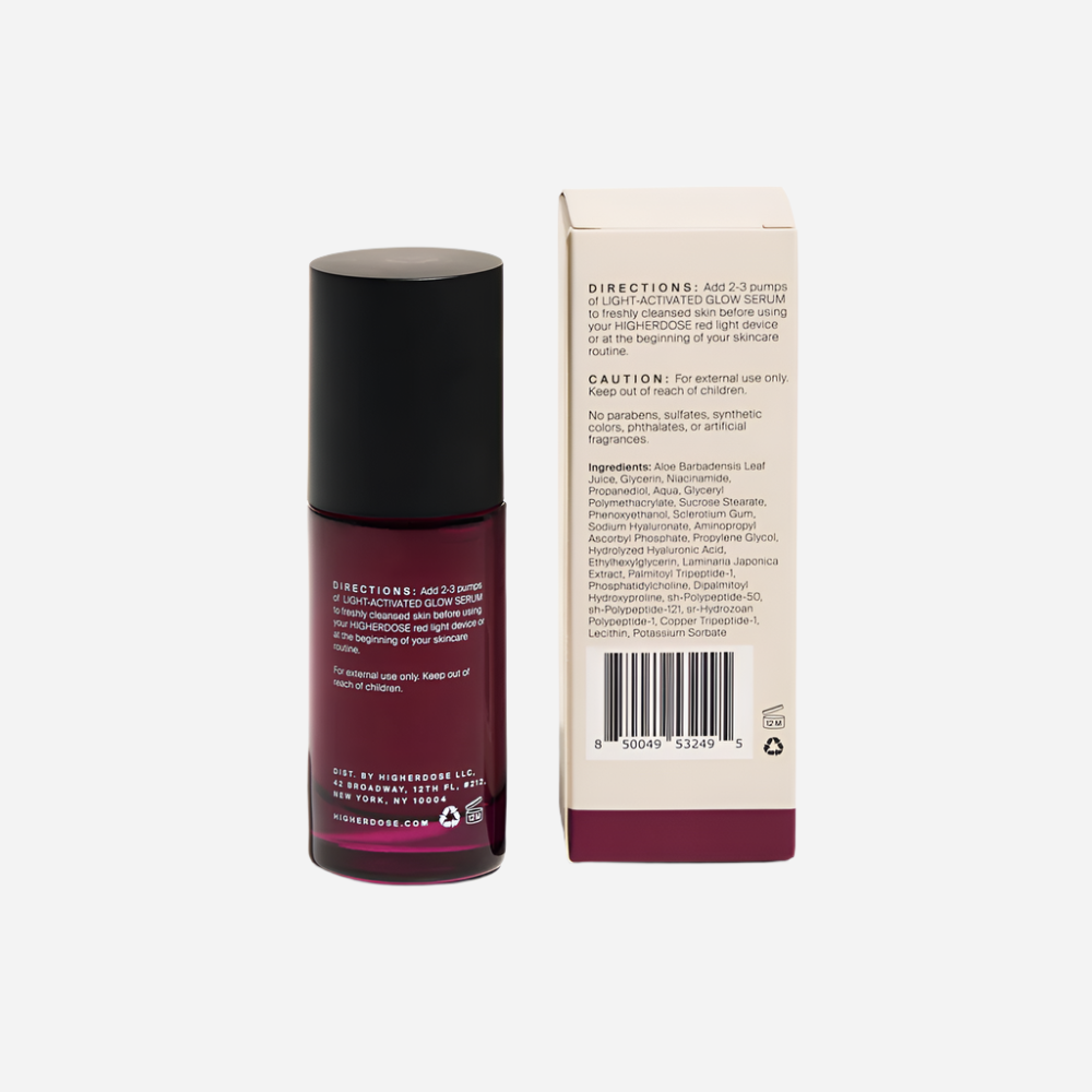 Light-Activated Glow Serum