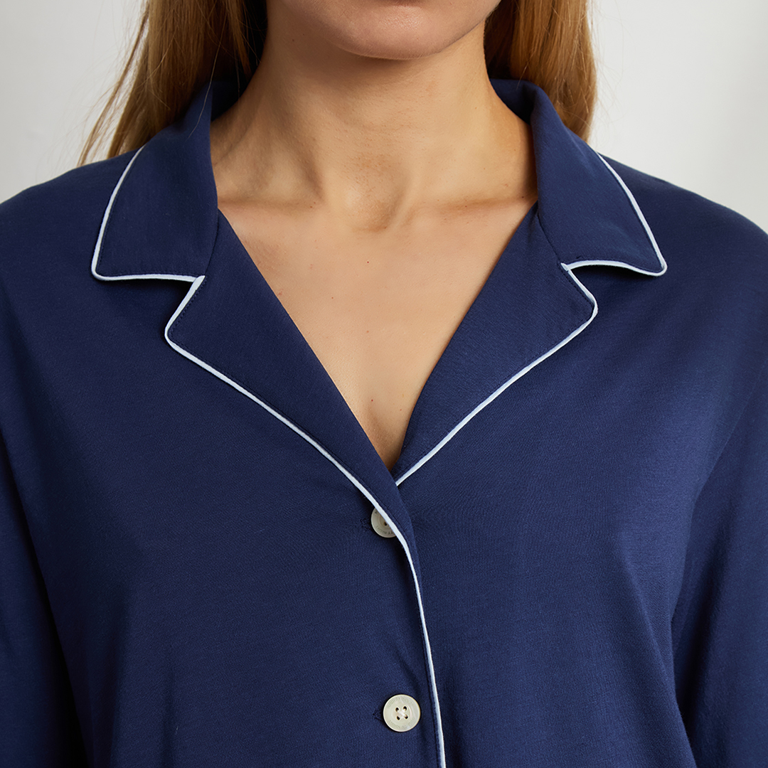 Organic Pima Cotton Long PJ Set