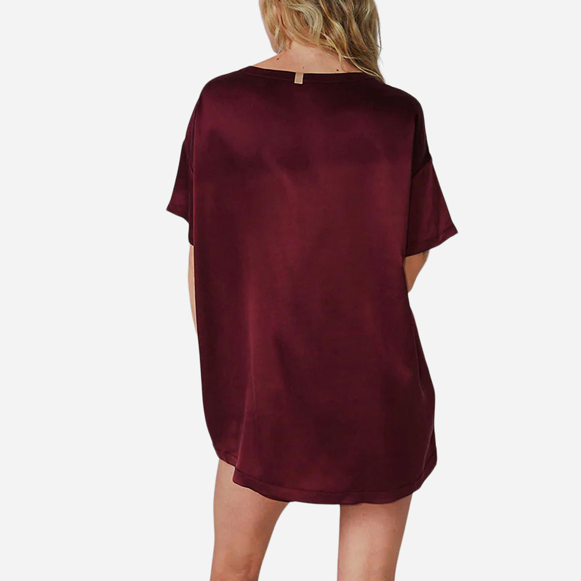 Washable Silk Tee Set