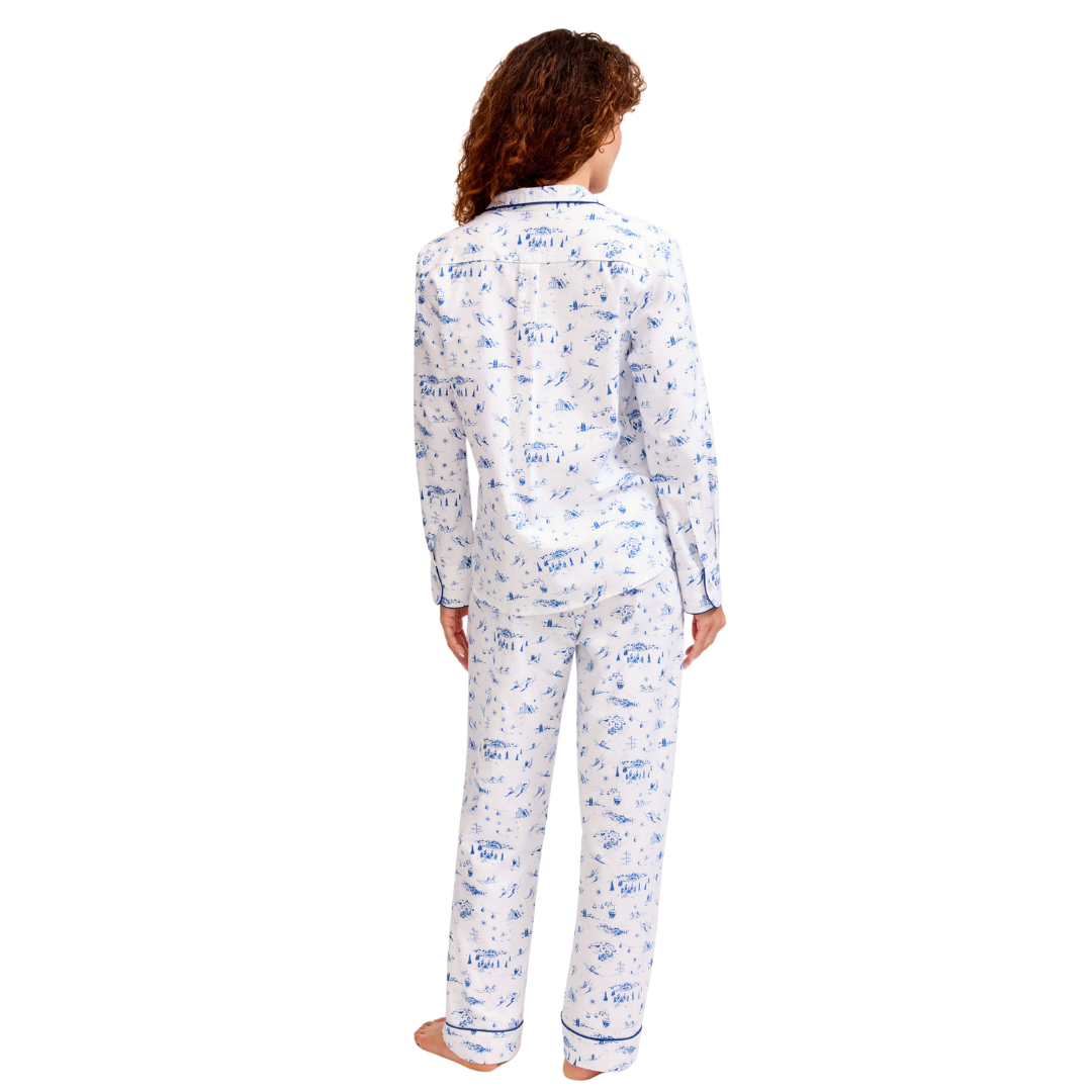 Women's Twill Pajama Set