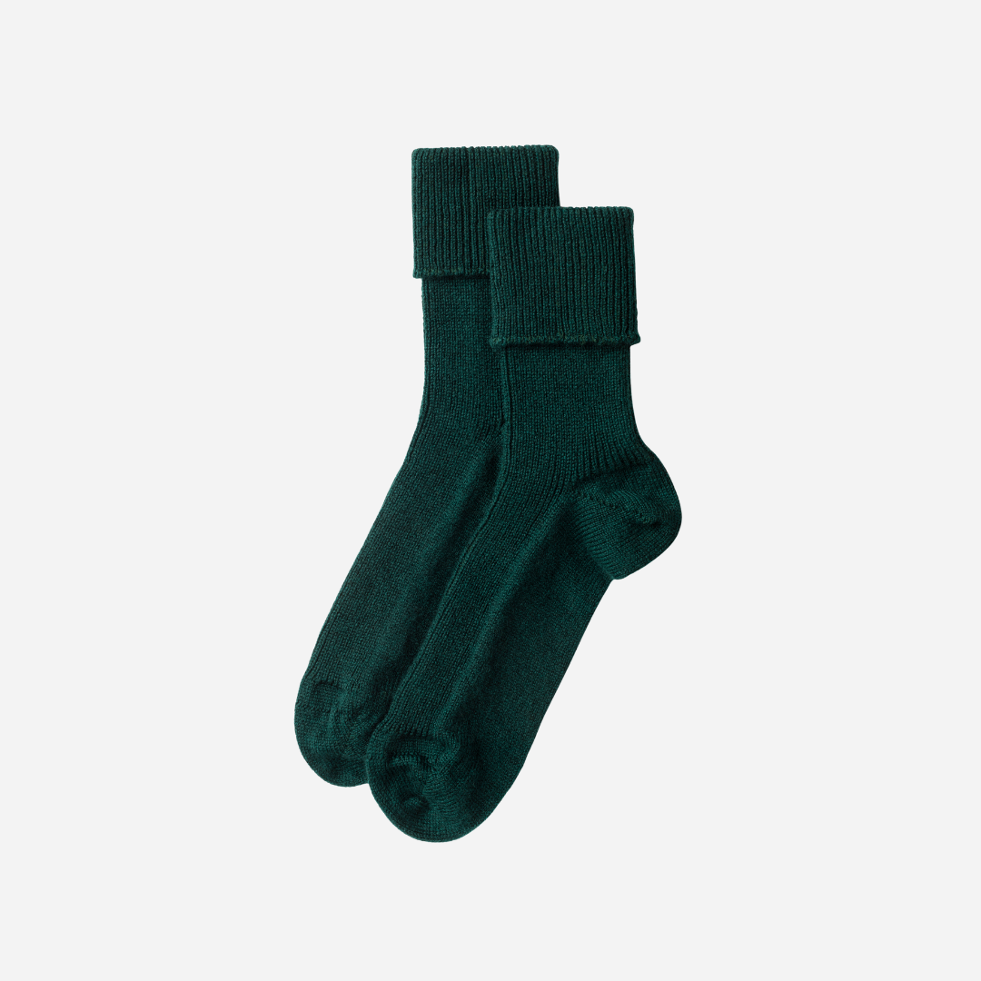 Classic Cashmere Bed Socks