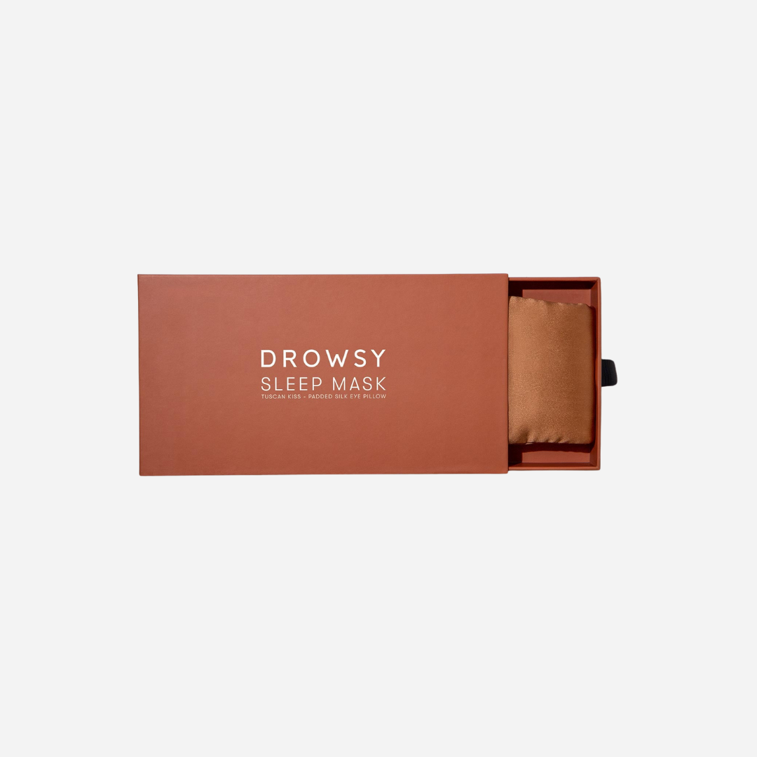Silk Sleep Eye Mask - Pumpkin Spice