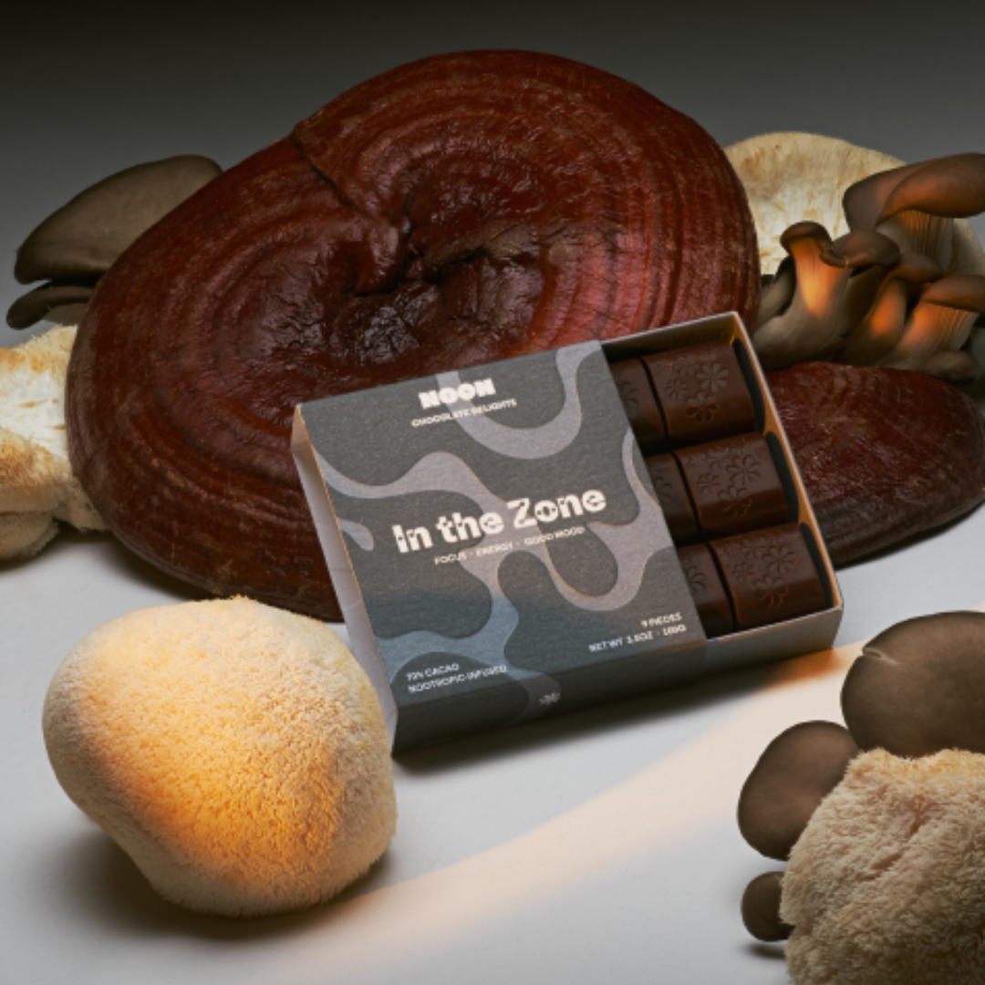 In The Zone Functional Mushroom Dark Chocolate
