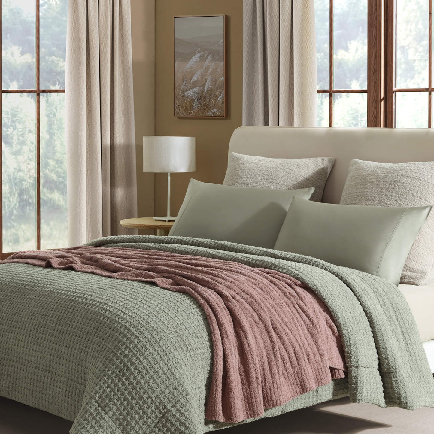 Natural Premium Bamboo Pillowcase Set