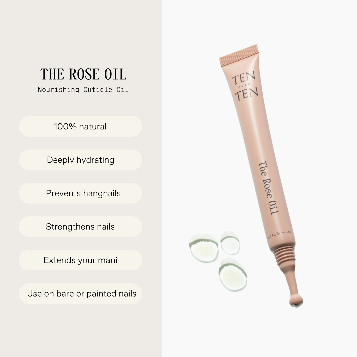 The Rose Nourishing Cuticle Oil