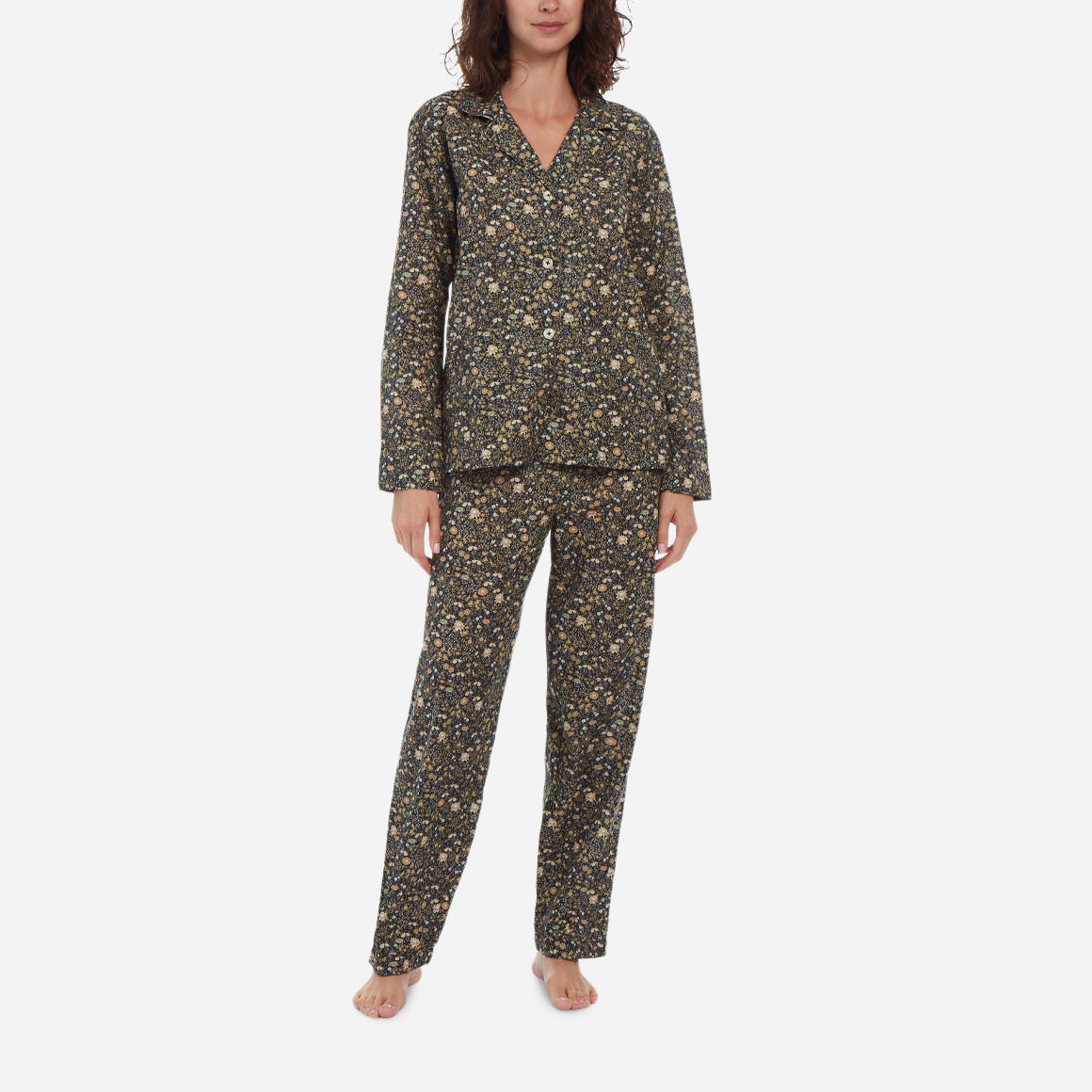 Floral Organic Cotton Long PJ Set