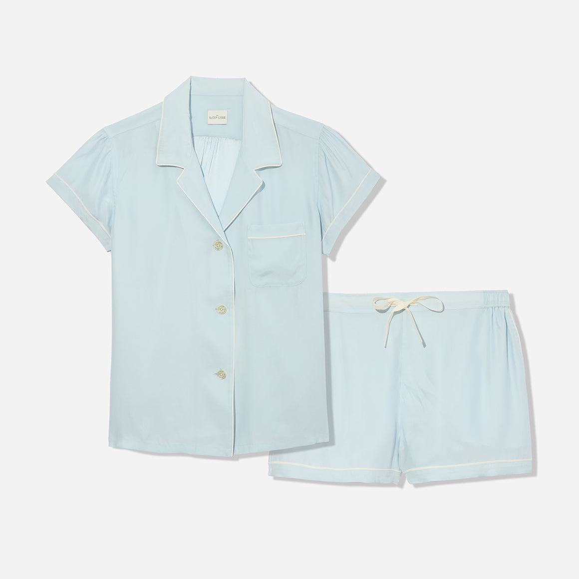 Washable Silk Short PJ Set