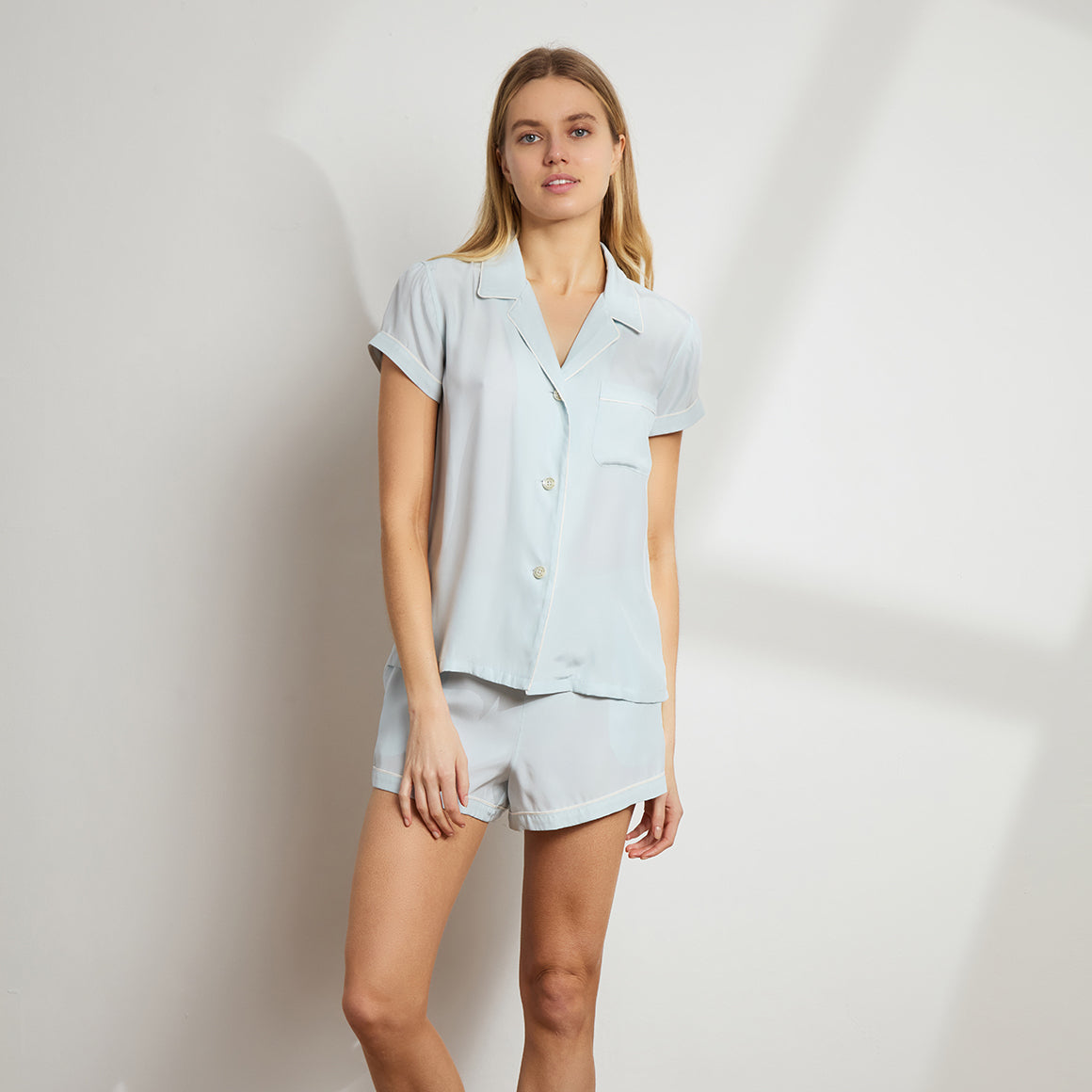 Washable Silk Short PJ Set