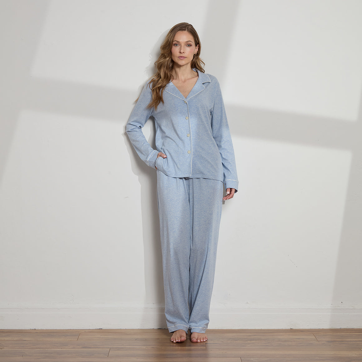 Organic Pima Cotton Long PJ Set