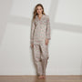 Printed Floral Cotton Long PJ Set