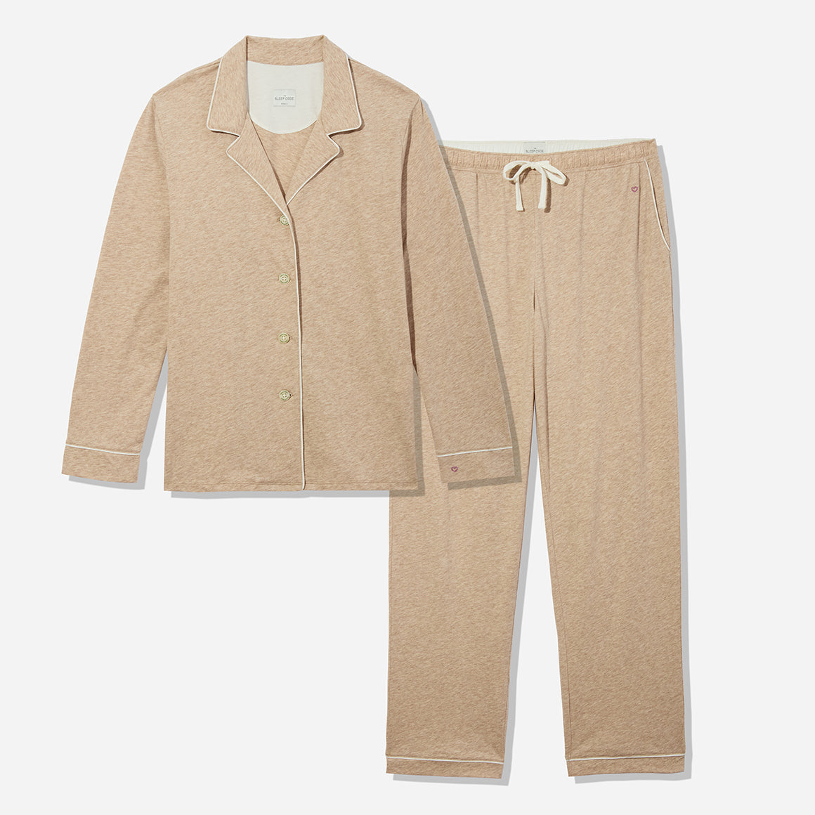 Organic Pima Cotton Long PJ Set