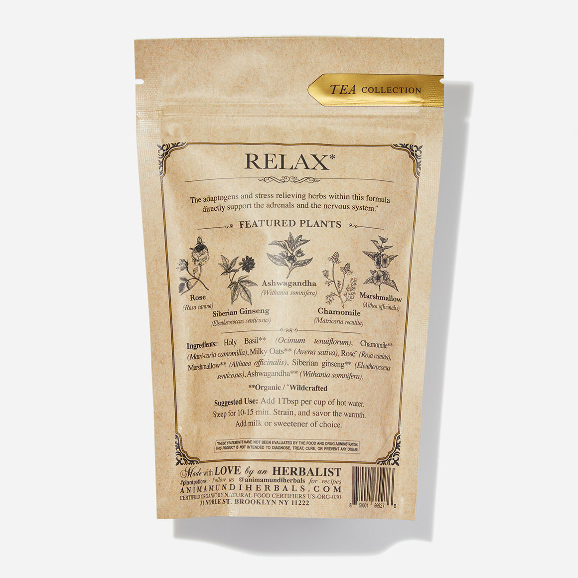Calm Stress Relief Herbal Tea
