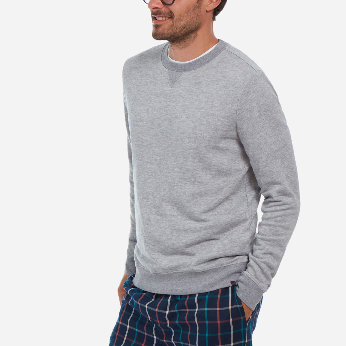 Men's Quinn Cotton Modal Loopback Sweatshirt