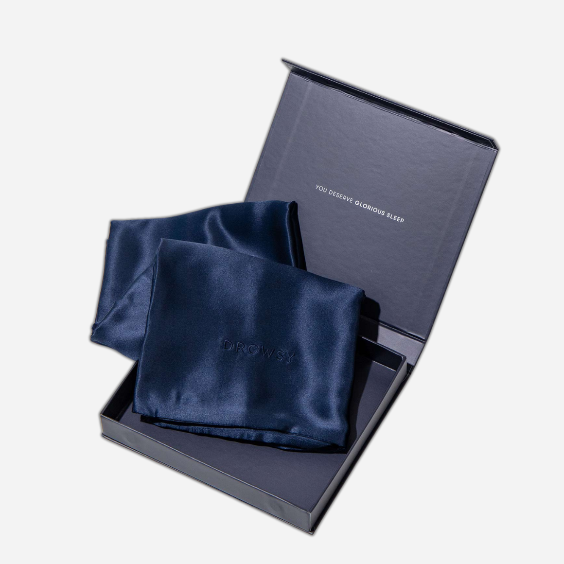 Silk Pillowcase - Midnight Blue