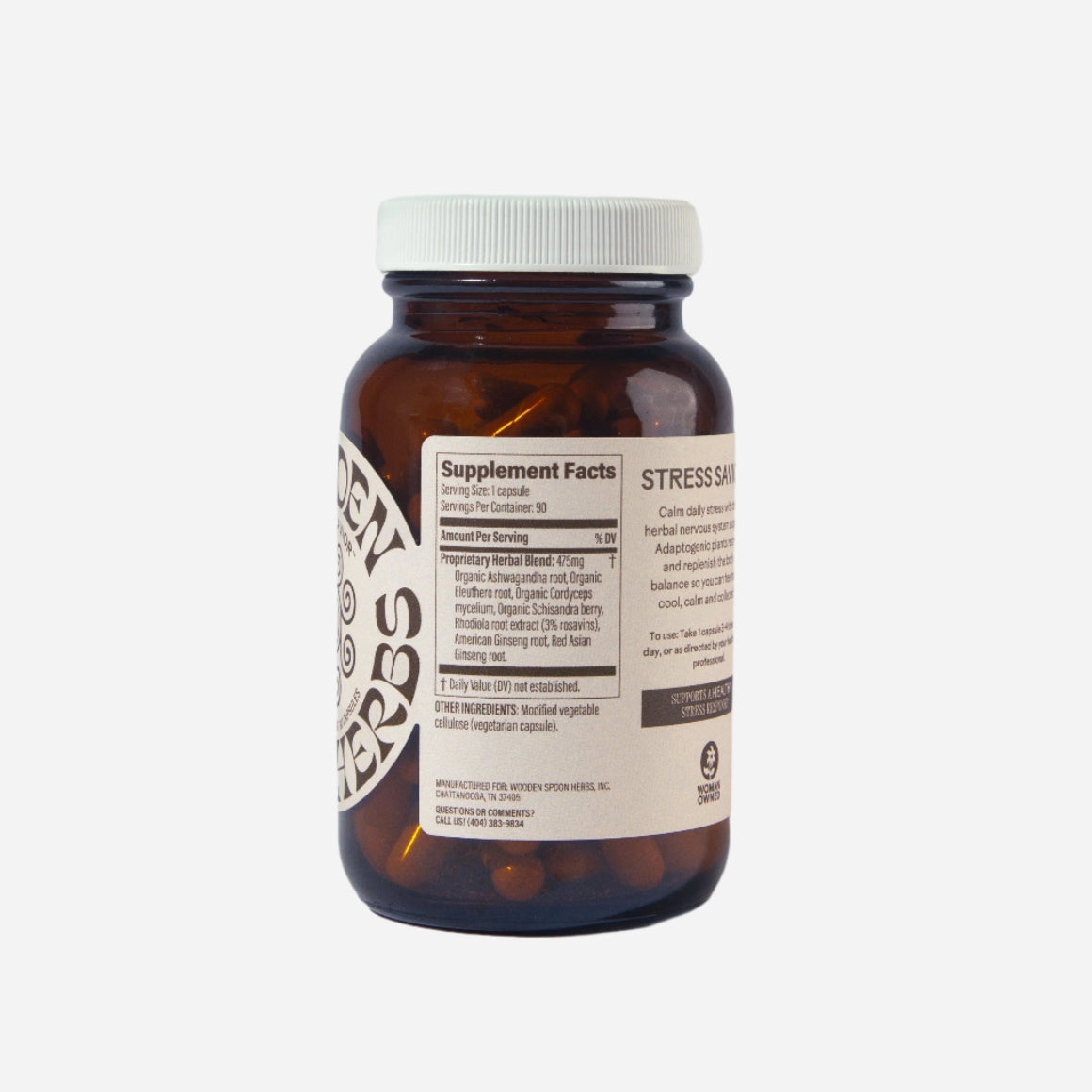 Stress Savior Supplement Capsules