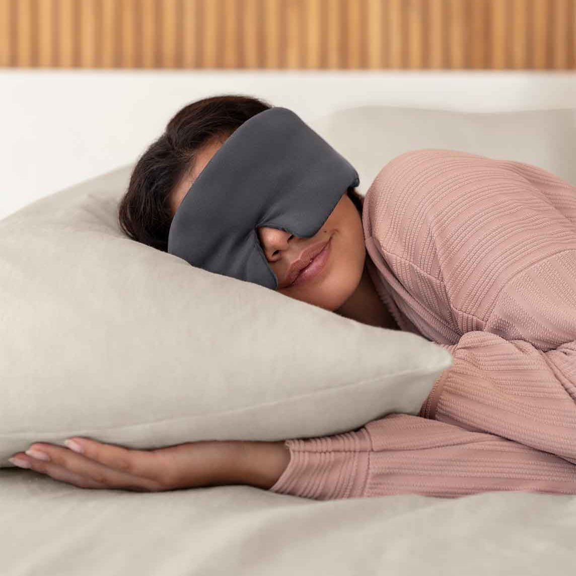 Weighted Silk Sleep Stone Mask