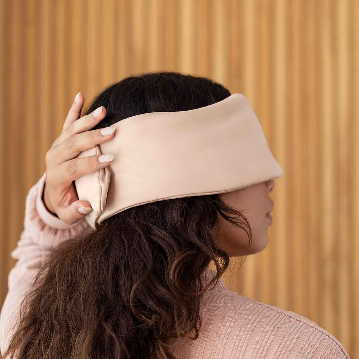 Weighted Silk Sleep Stone Mask