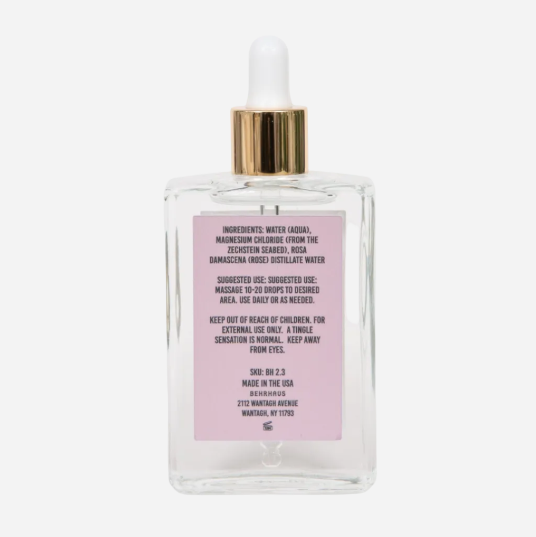 Rose Magnesium Body Oil