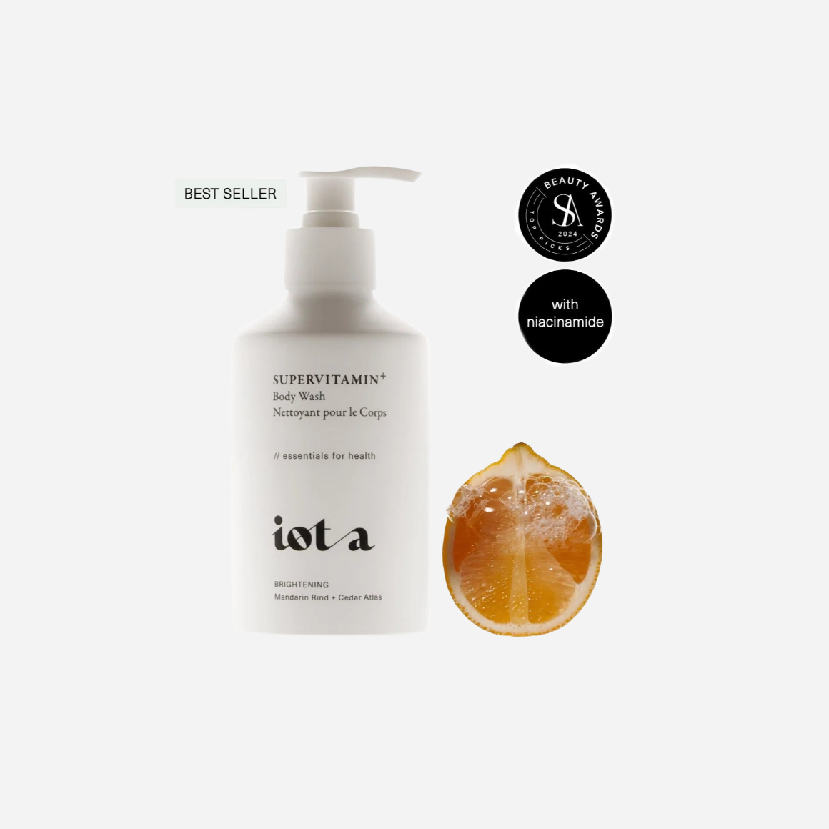 Brightening Supervitamin Body Wash+