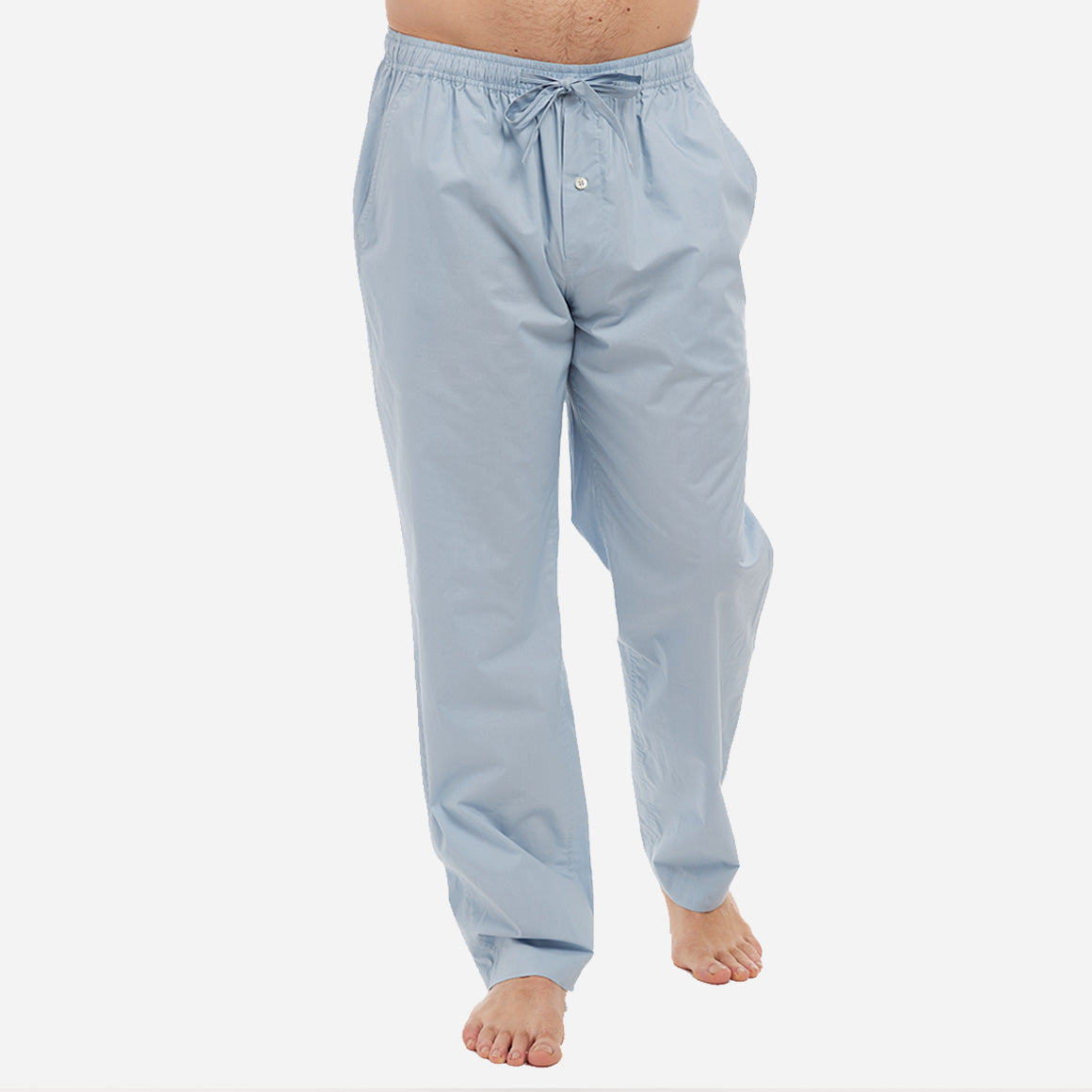 Men's 2 Jersey, Elastic Waistband w. Pockets, Button Fly, Pajama