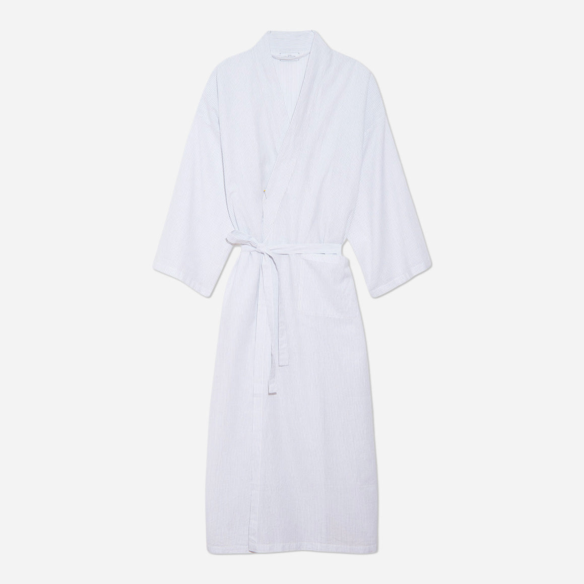 Striped Lightweight Cotton Kimono Robe