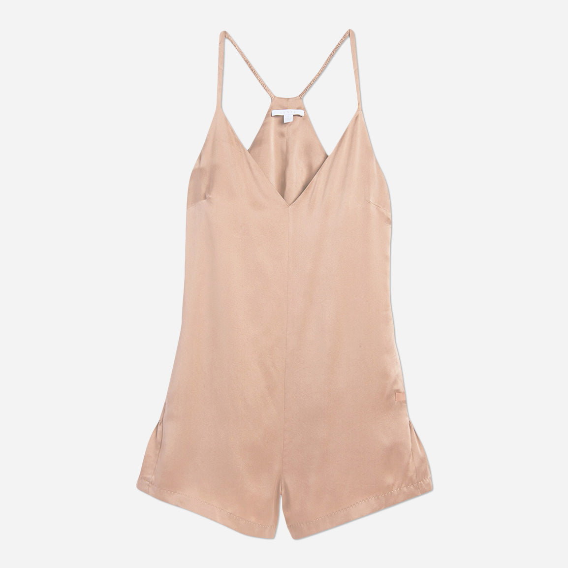 Made from the finest silk, this romper is designed to provide a comfortable and stylish sleep environment. The Washable Silk Romper features a relaxed fit that provides freedom of movement, while the V-neckline adds a flattering and sophisticated touch.