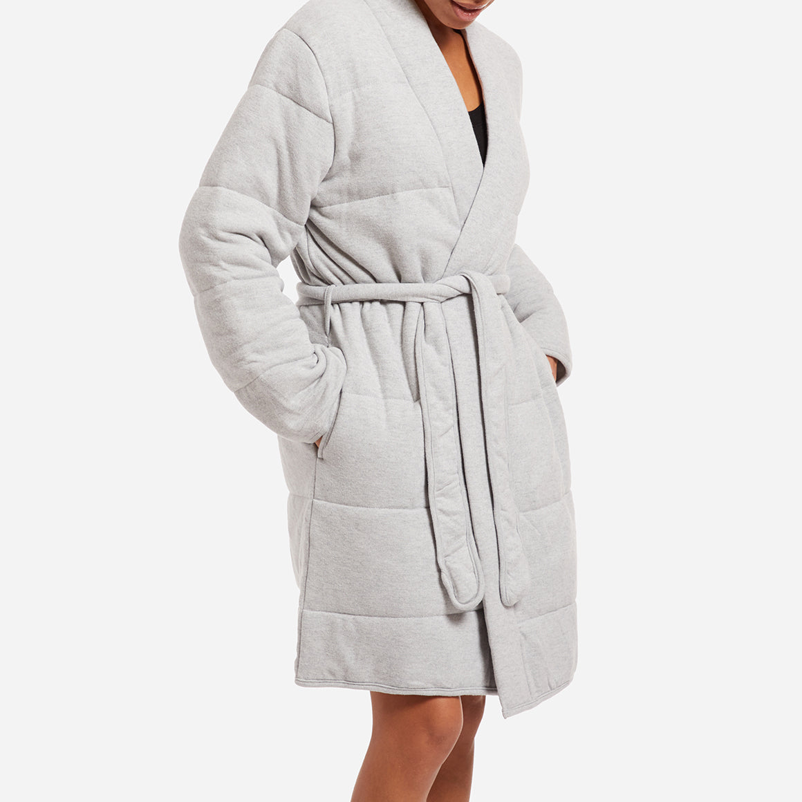 Quilted Jersey Robe