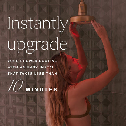 Red Light Showerhead Filter