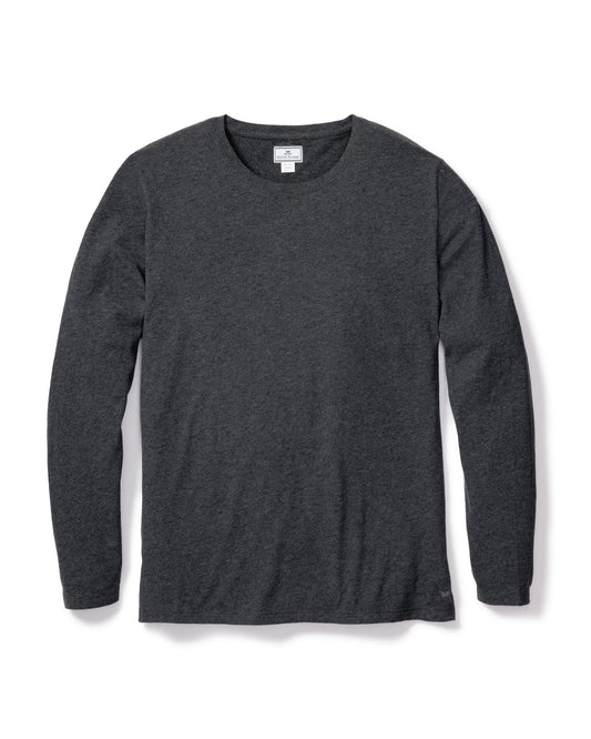 Men's Pima Long Sleeve Tee - Dark Heather Grey