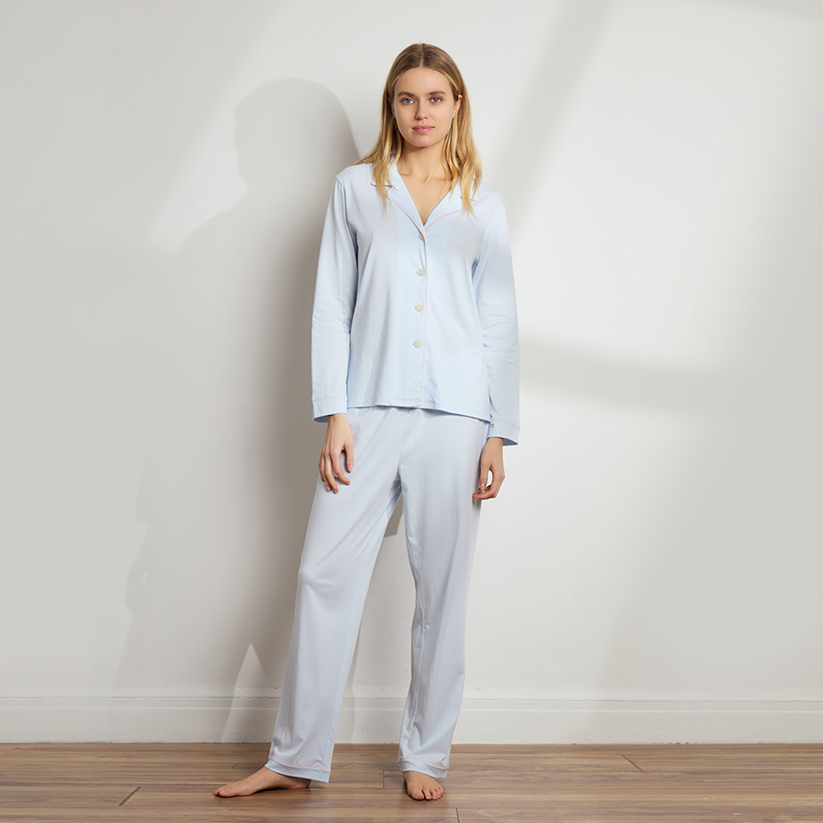 Organic Pima Cotton Long PJ Set