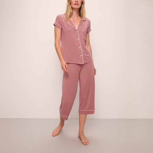 Gisele TENCEL™ Modal Short Sleeve Cropped PJ Set