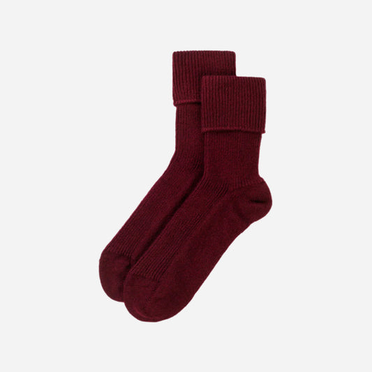 Classic Cashmere Bed Socks