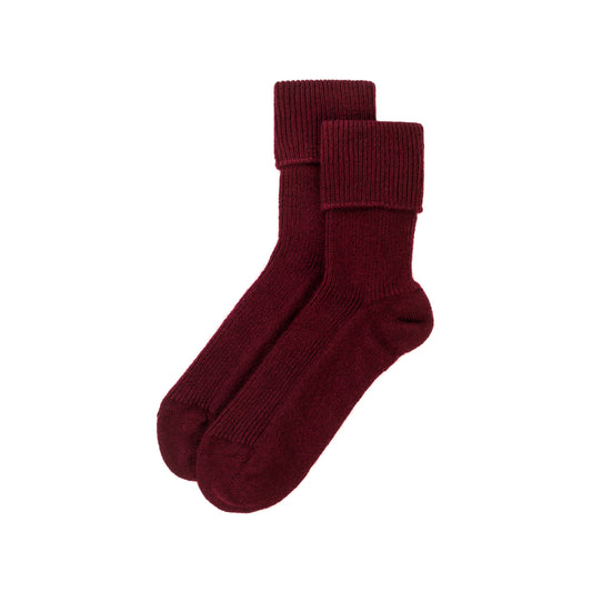 Classic Cashmere Bed Socks