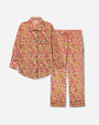 Lightweight Cotton Floral Long PJ Set