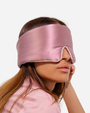 Piped Dreams Sleep Mask - Damask Rose