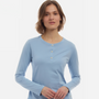 Organic Pima Cotton Long Sleeve Henley