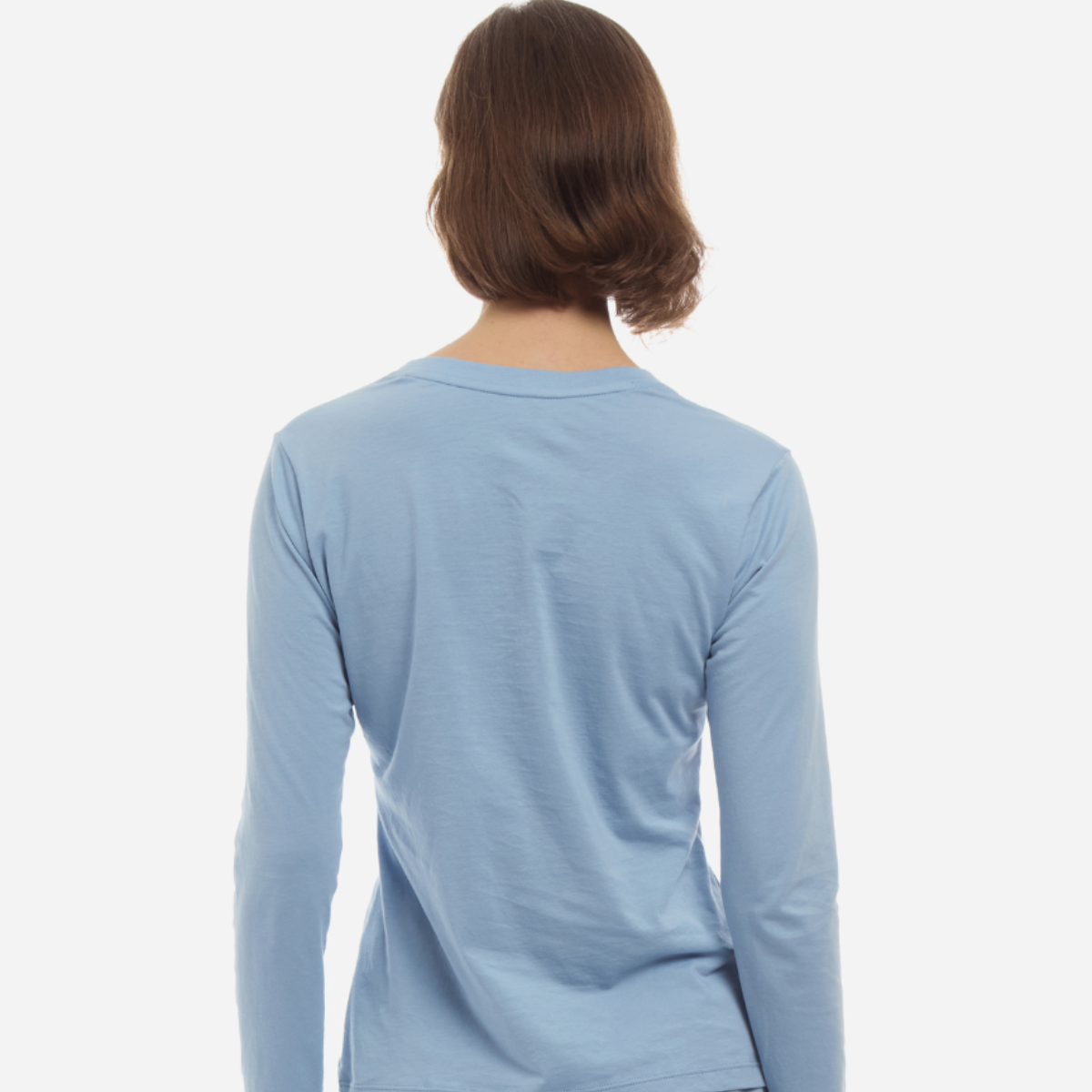 Organic Pima Cotton Long Sleeve Henley