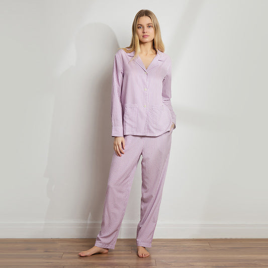 TENCEL™ Ticking Stripe Long PJ Set