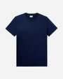 Men's Pima Essential Crew Neck Tee in Navy